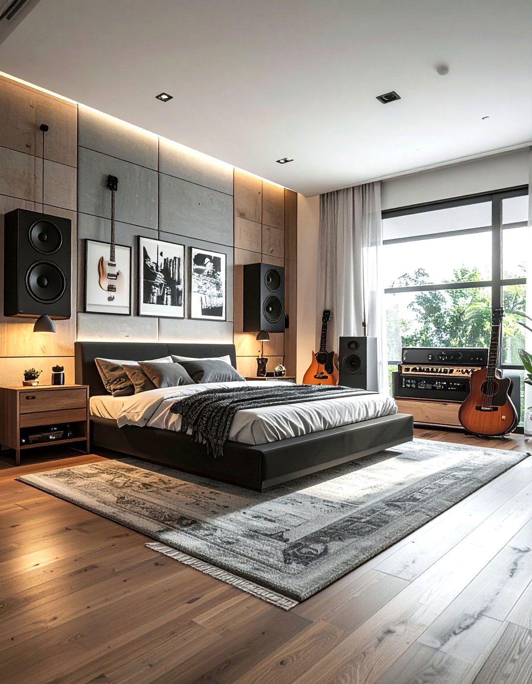 Music bedroom - 30 teen room decor ideas