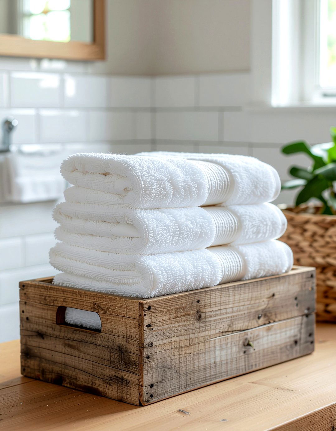 Muslin Cotton Towels - 30 bathroom linens ideas