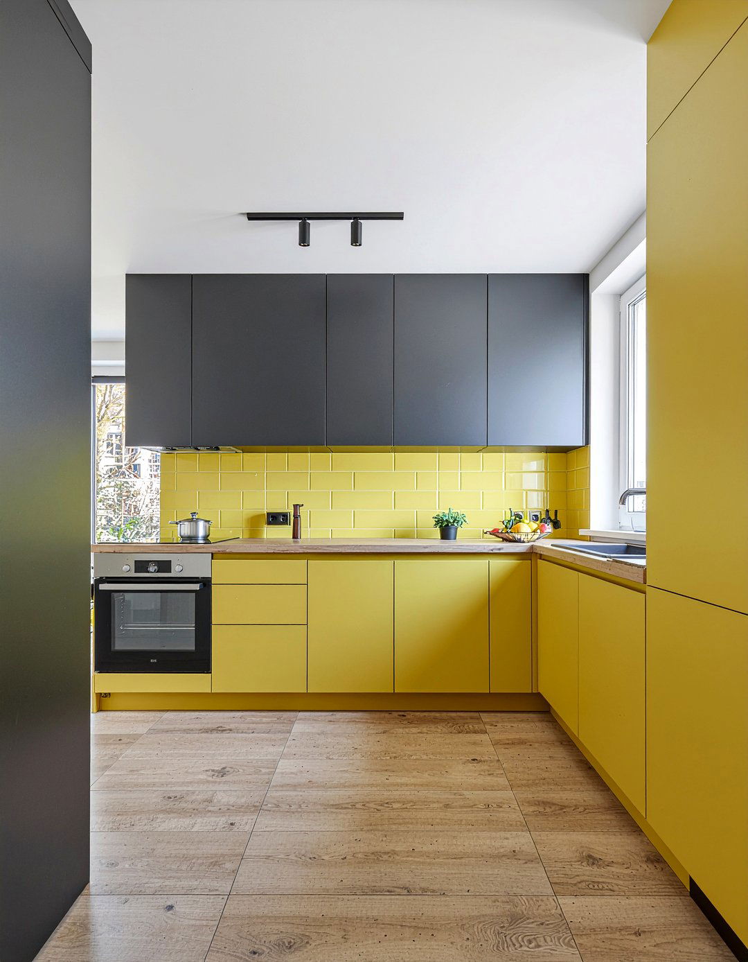 Mustard And Black Kitchen - 30 mustard kitchen ideas