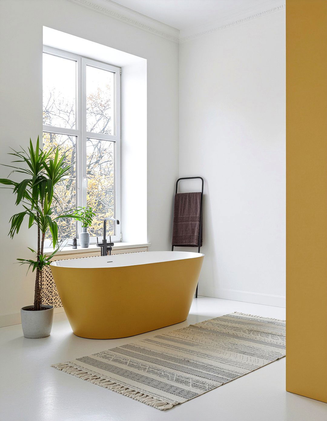 30 Sunny Mustard Bathroom Ideas for a Modern Refresh