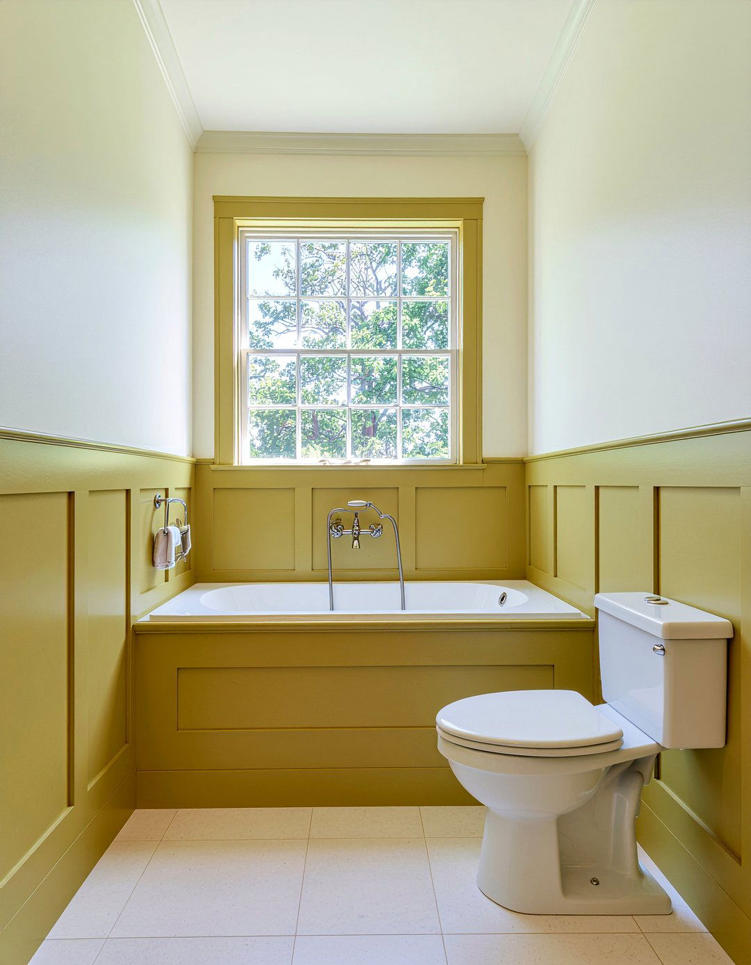 Mustard Yellow Wainscoting Bathroom - 30 mustard bathroom ideas