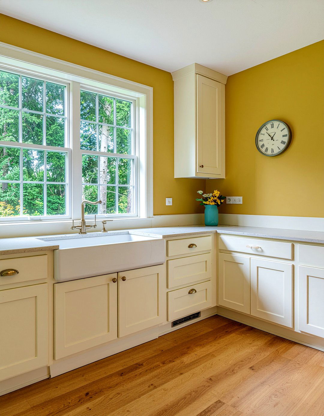 Mustard Yellow Walls - 30 mustard kitchen ideas