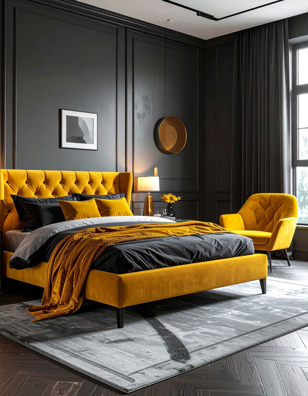 30 Stunning Mustard Bedroom Ideas for a Cozy Sanctuary