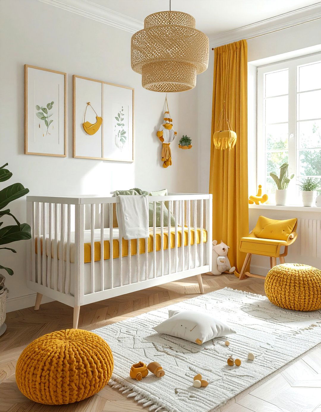 Mustard nursery decor - 30 mustard decor ideas