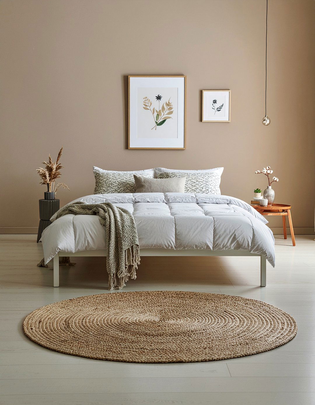 Muted Clay Wallpaper - 30 bedroom minimalist wallpapers