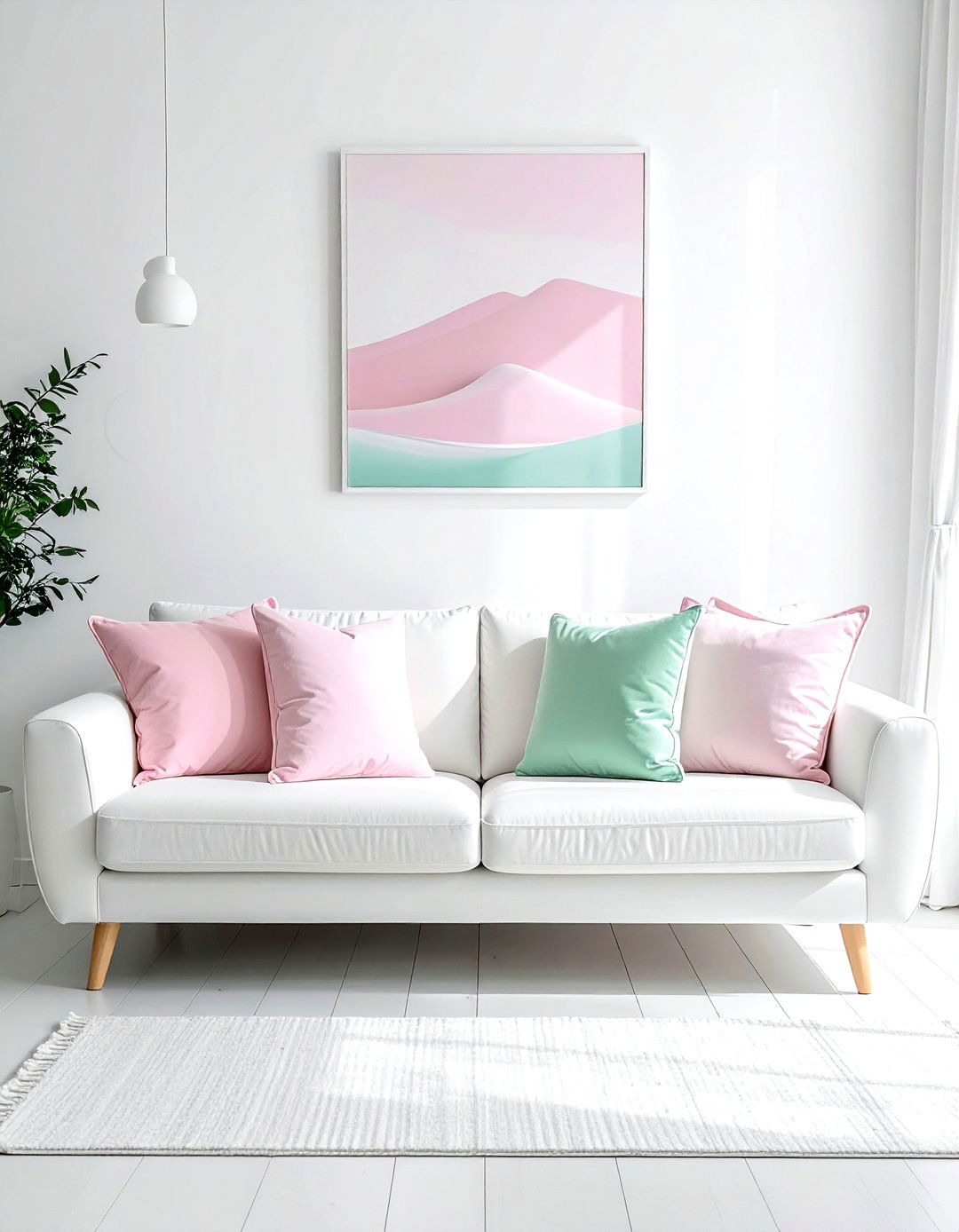Muted Pastel Decor - 30 airy decor ideas
