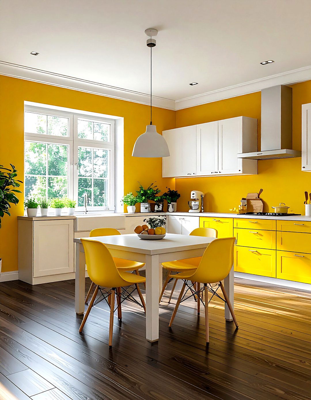 Muted yellow wall - 30 paint ideas for walls
