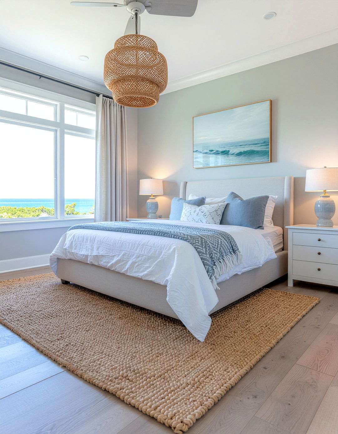 Nantucket style bedroom - 30 New England bedroom ideas