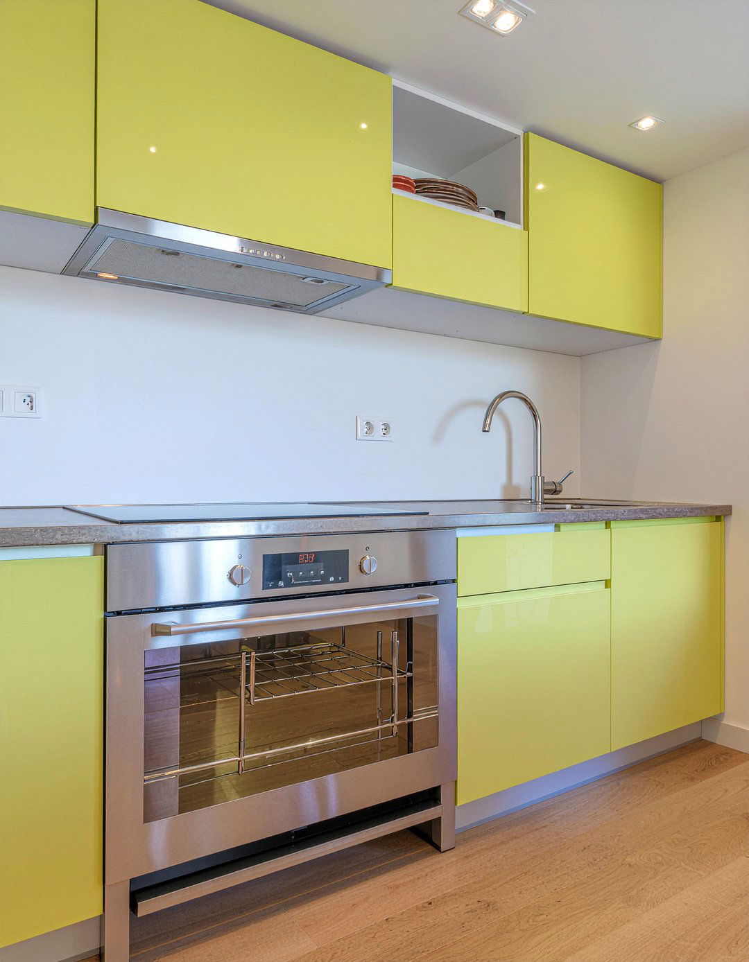 Narrow Base Cabinet Storage - 30 baking sheet storage kitchen ideas