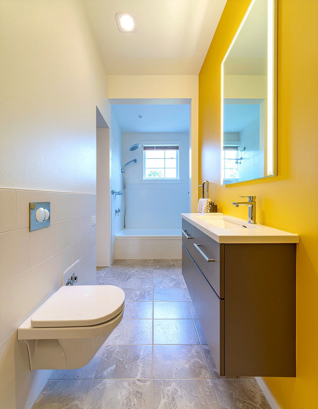 Narrow Bathroom Layout - 30 bathroom dimension ideas