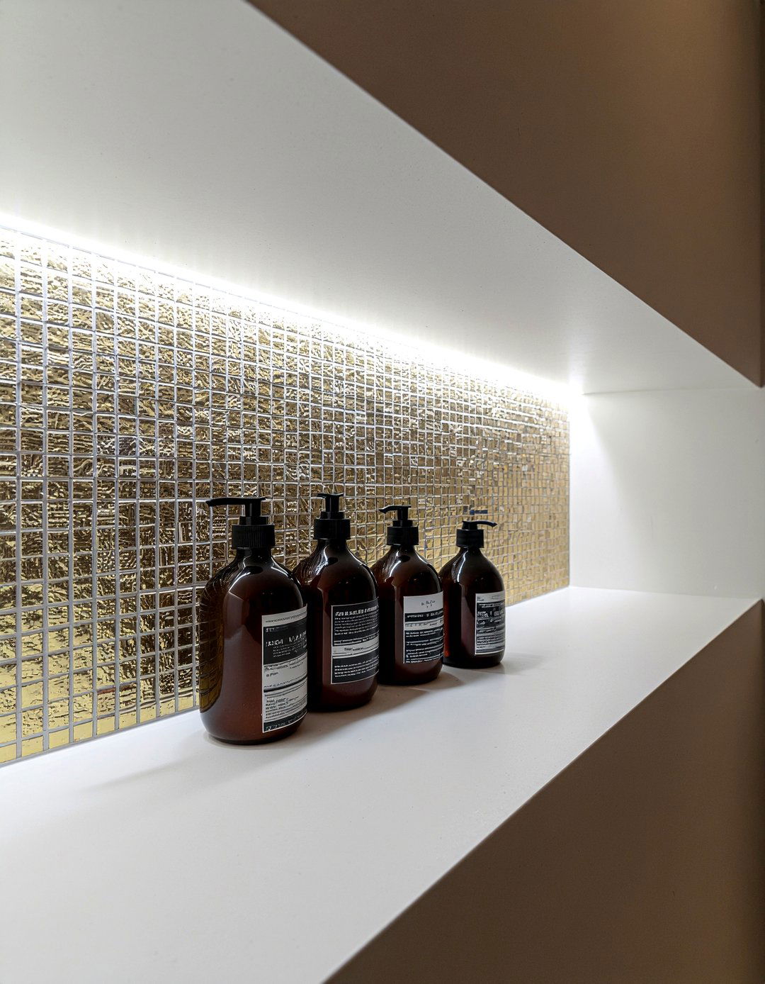 Narrow Bathroom Recessed Niches - 30 long narrow bathroom layout ideas