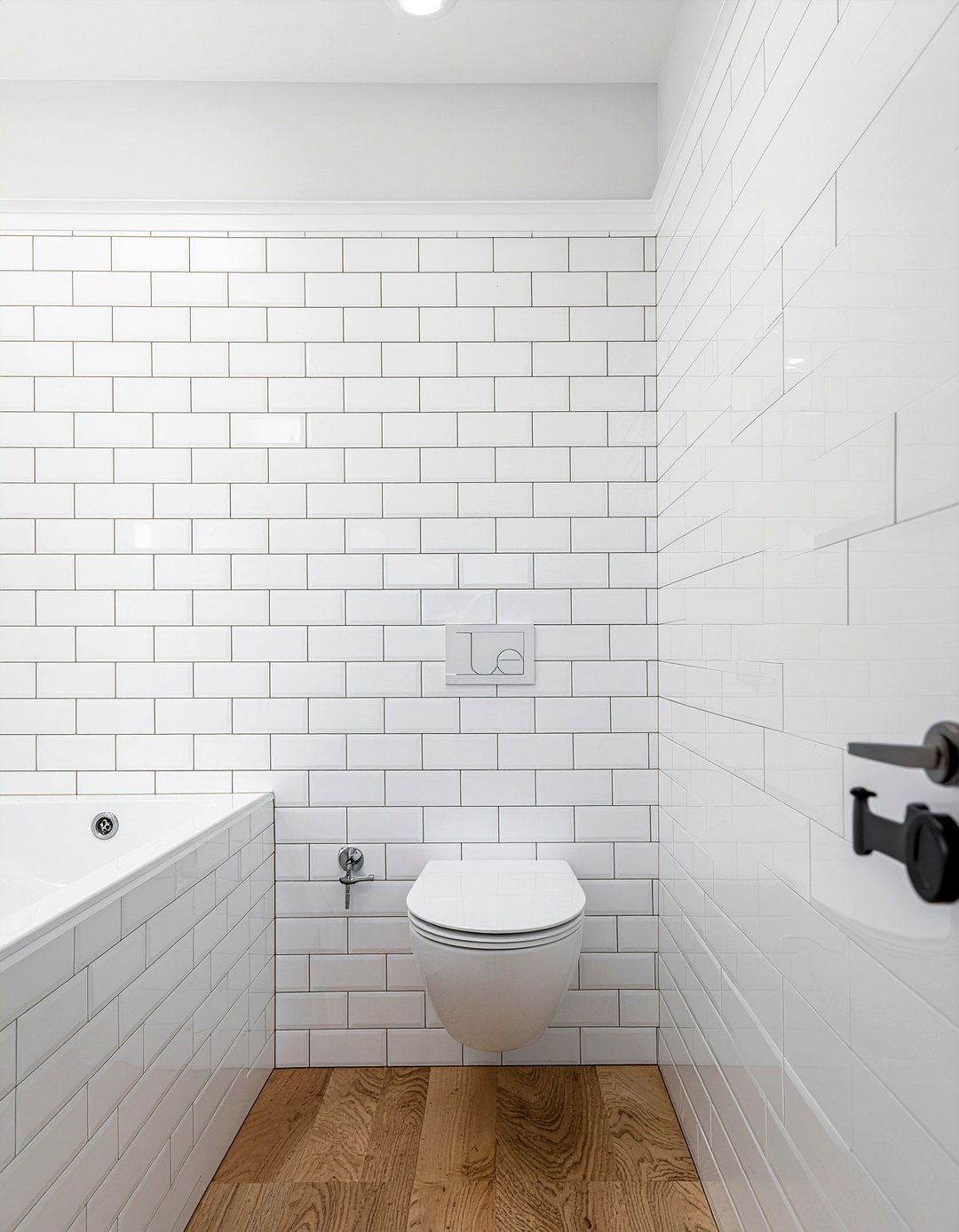 Narrow Bathroom Subway Tile - 30 long narrow bathroom layout ideas