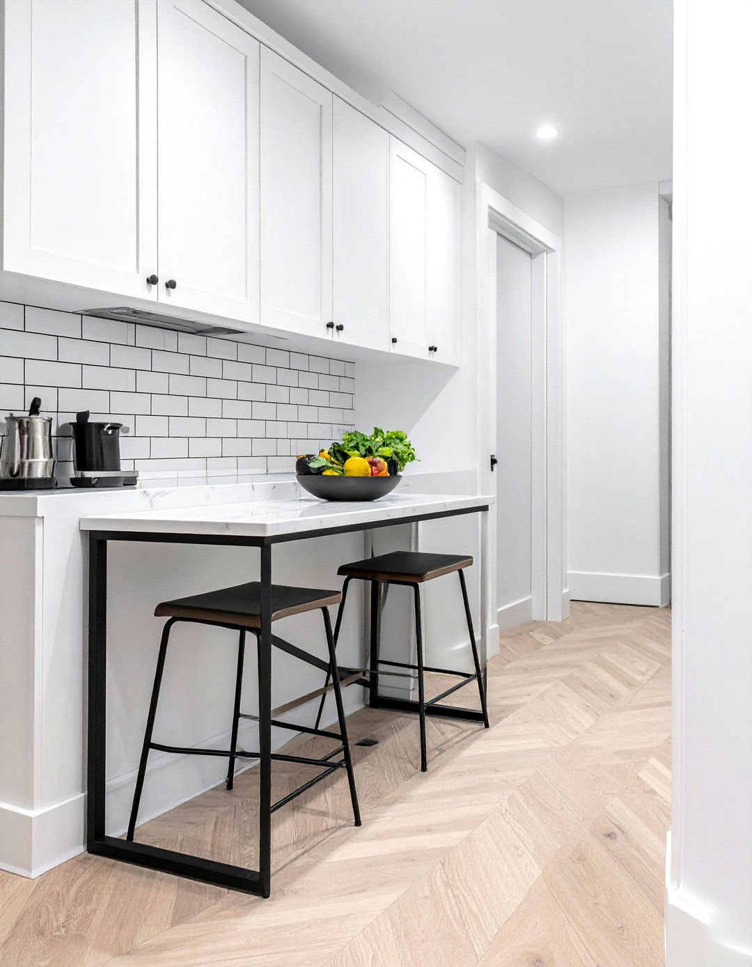 Narrow Console Table - 30 small kitchen island ideas