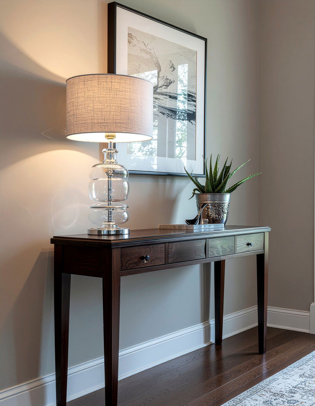 Narrow Console Table Foyer - 30 living room entryway ideas