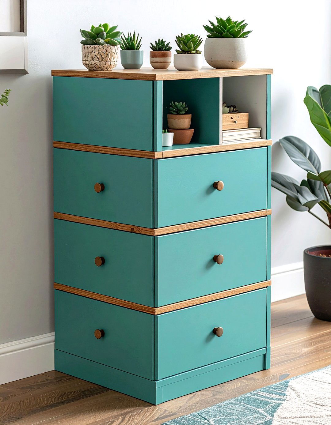 Narrow Corner Tower - 30 dining room corner storage ideas