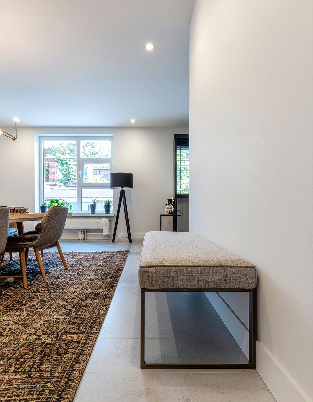 Narrow Dining Bench - 30 backless dining bench ideas