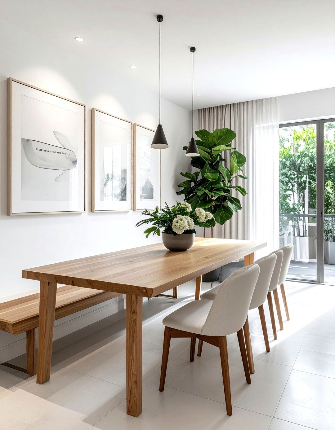 Narrow Dining Room - 30 rectangular dining room ideas