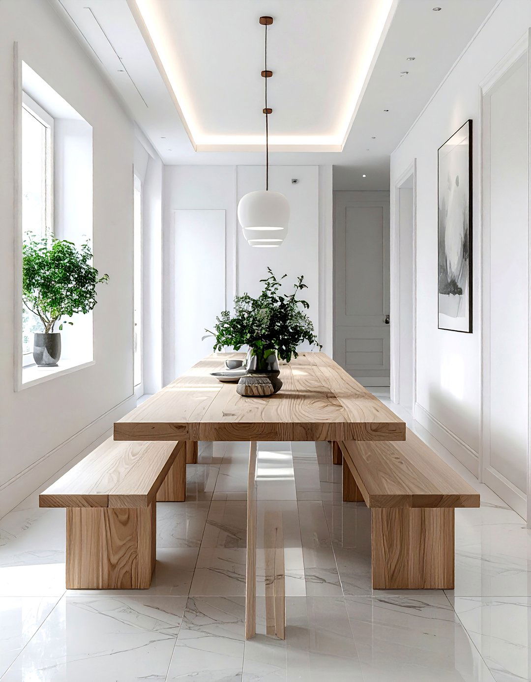 Narrow Dining Room Table - 30 rectangular dining table ideas