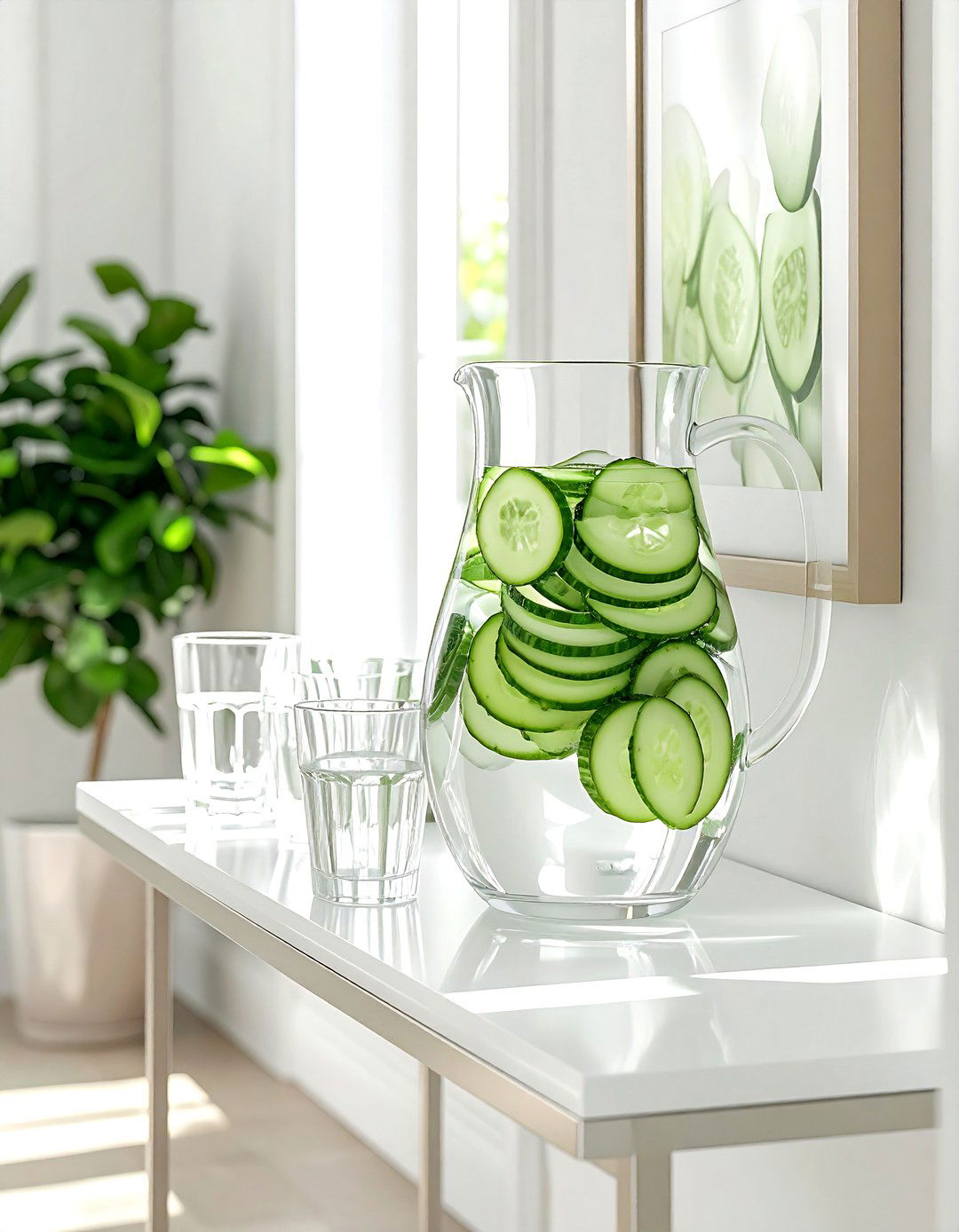 Narrow Entryway Drink Table - 30 dining room drink station ideas