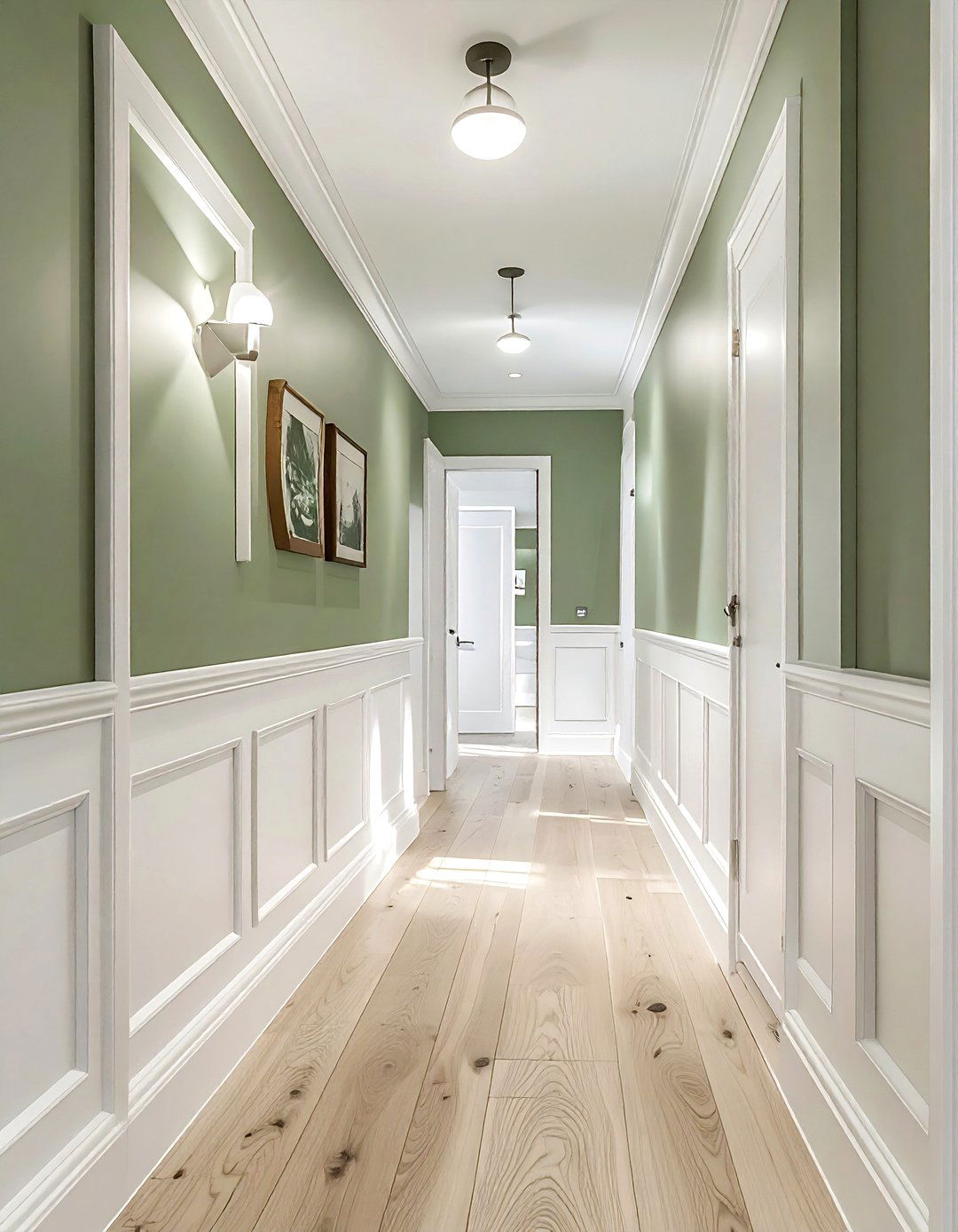 Narrow Hallway Board And Batten - 30 narrow hallway ideas