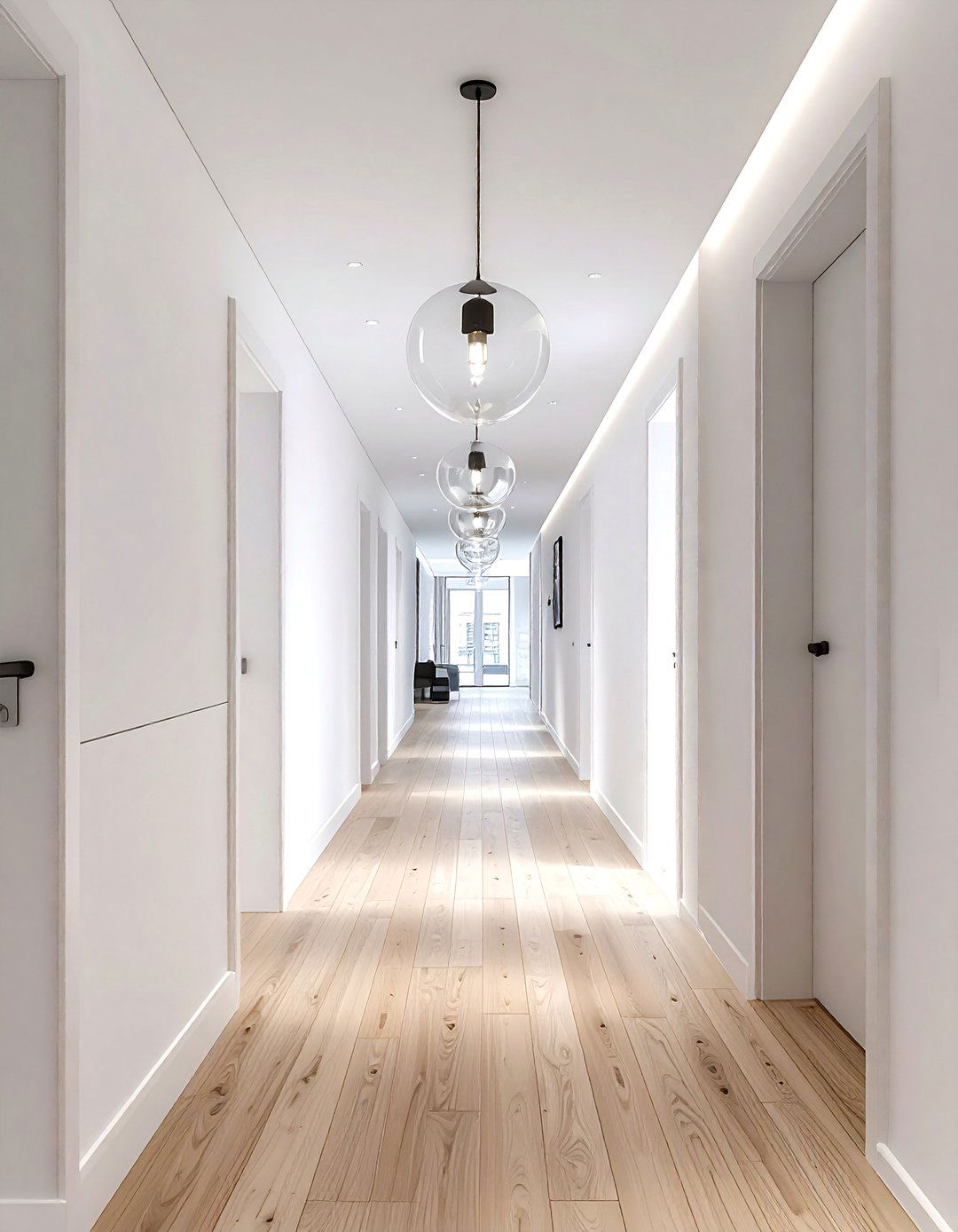 Narrow Hallway Ceiling Light - 30 narrow hallway ideas