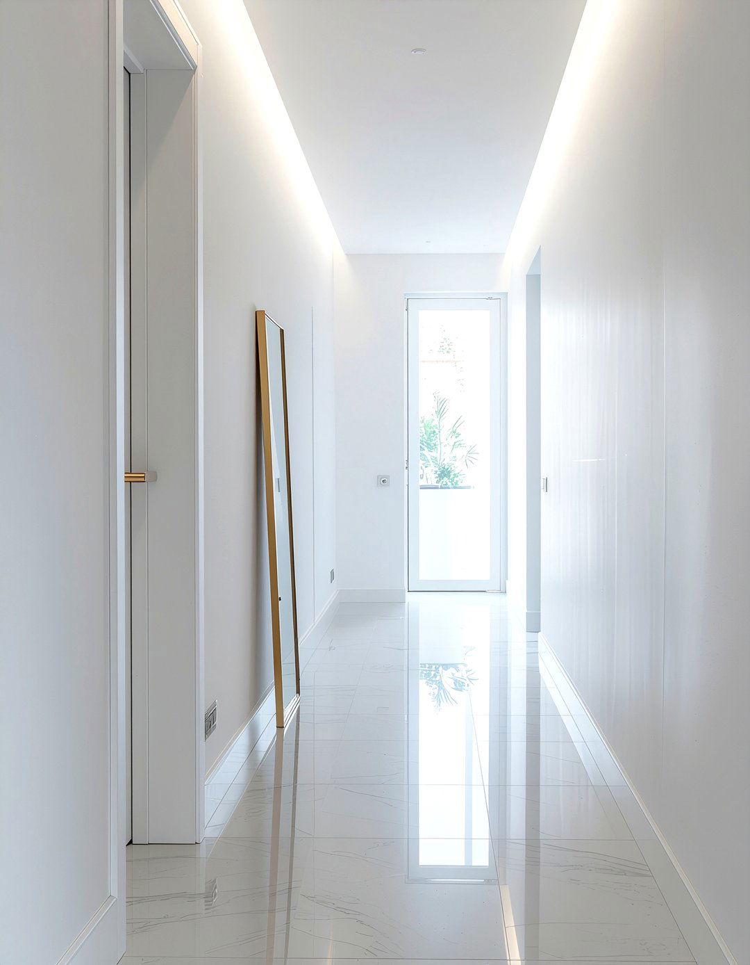 Narrow Hallway Floor Mirror - 30 floor mirror ideas