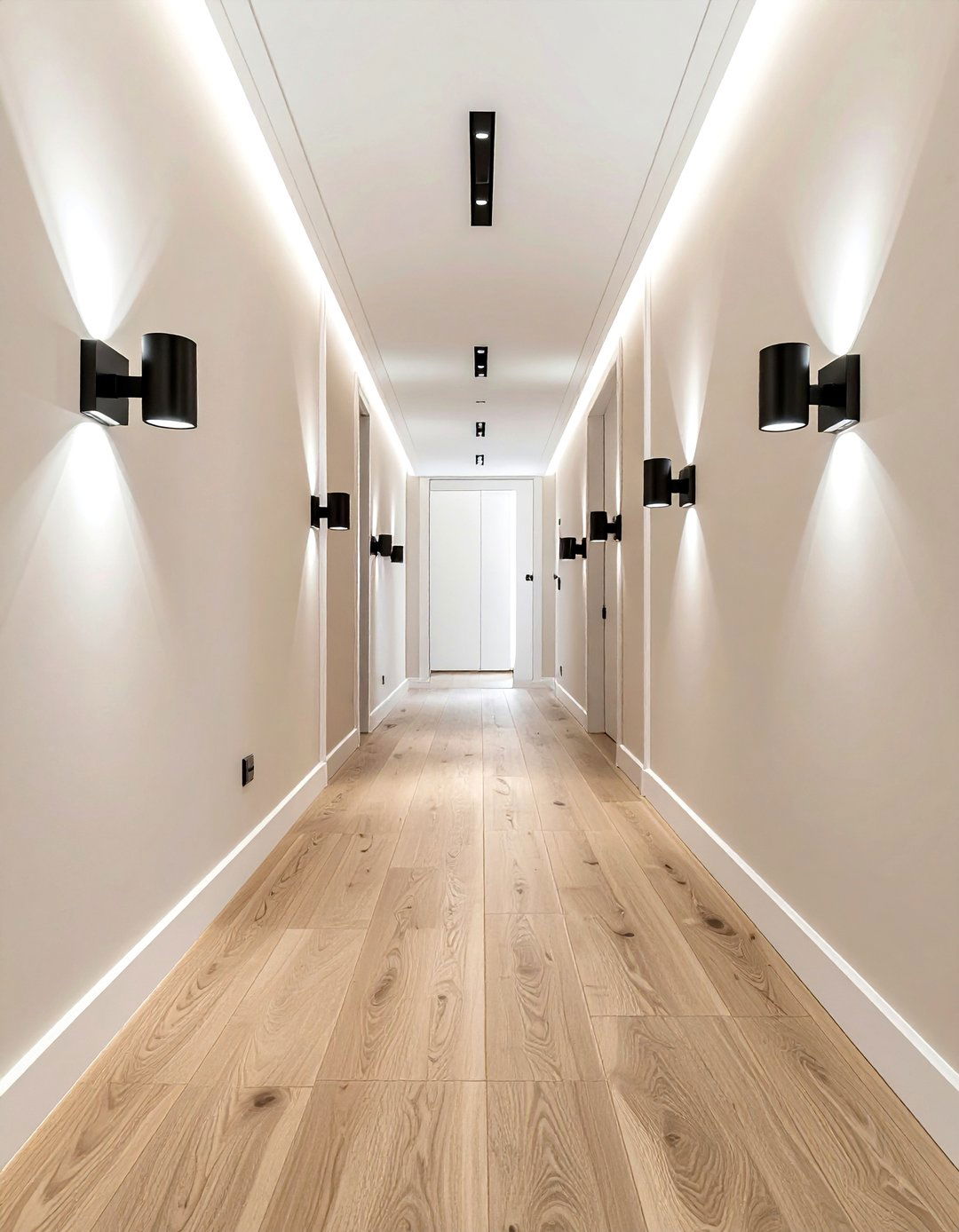 Narrow Hallway Sconce Lighting - 30 narrow hallway ideas