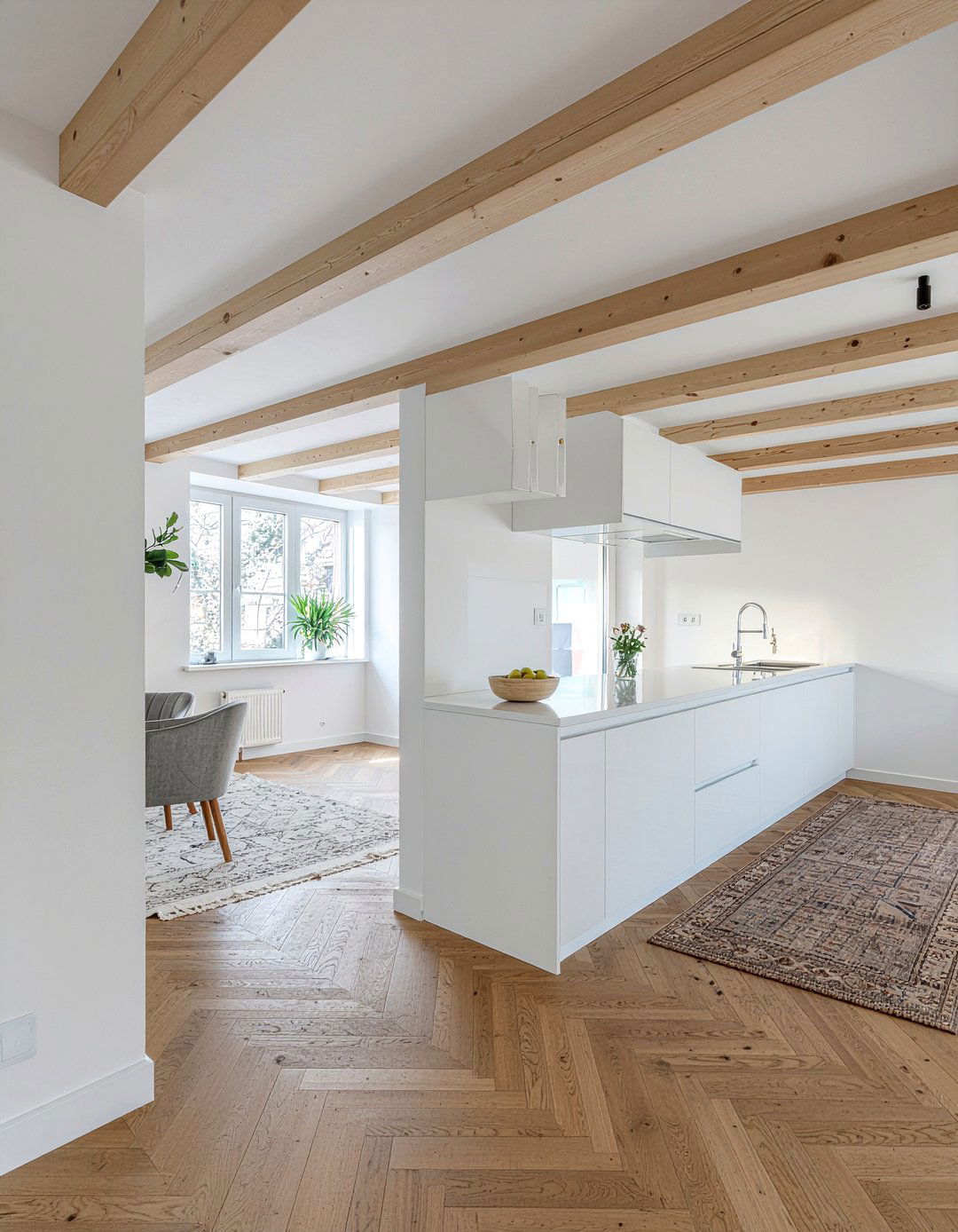 Narrow Kitchen Ceiling Beams - 30 kitchen exposed beam ideas