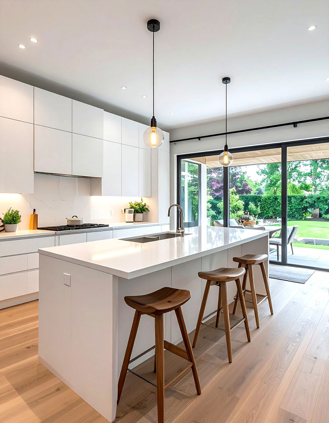 Narrow Kitchen Island Peninsula - 30 narrow kitchen ideas