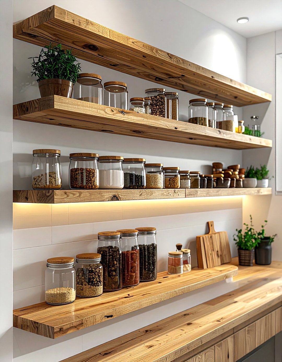 Narrow Kitchen Open Shelves - 30 kitchen open shelving ideas