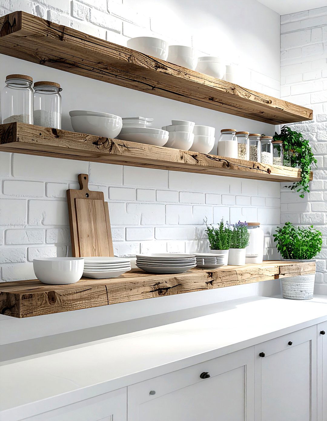 Narrow Kitchen Open Shelving - 30 narrow kitchen ideas