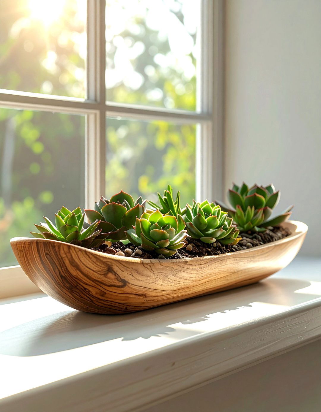 Narrow Long Wooden Bowl - 30 wooden bowl ideas