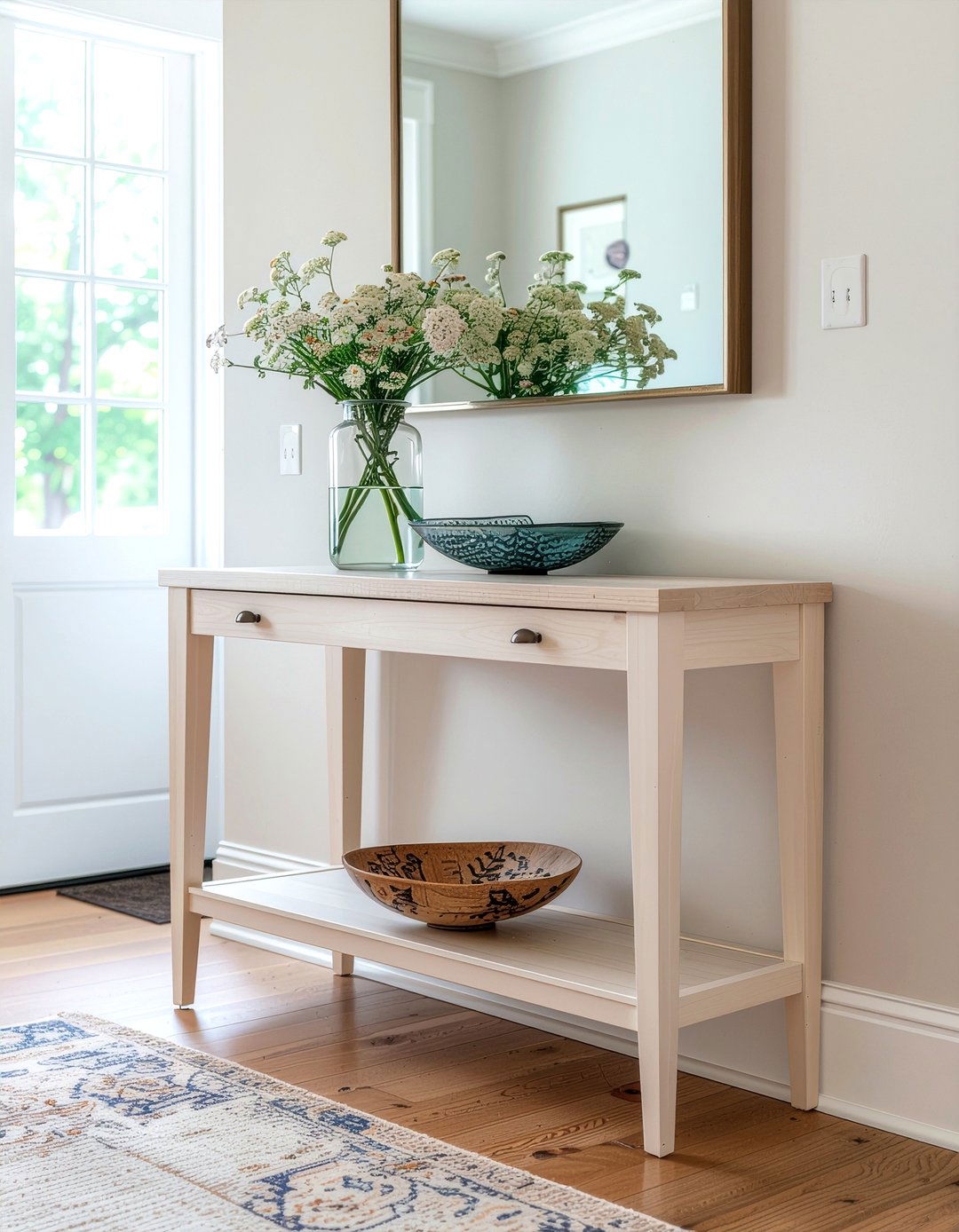 Narrow Pine Entryway Table - 30 living room pine furniture ideas