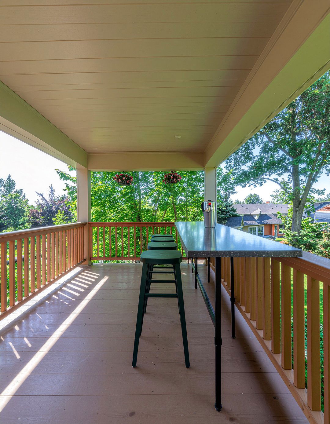 Narrow Porch Dining - 30 porch dining ideas