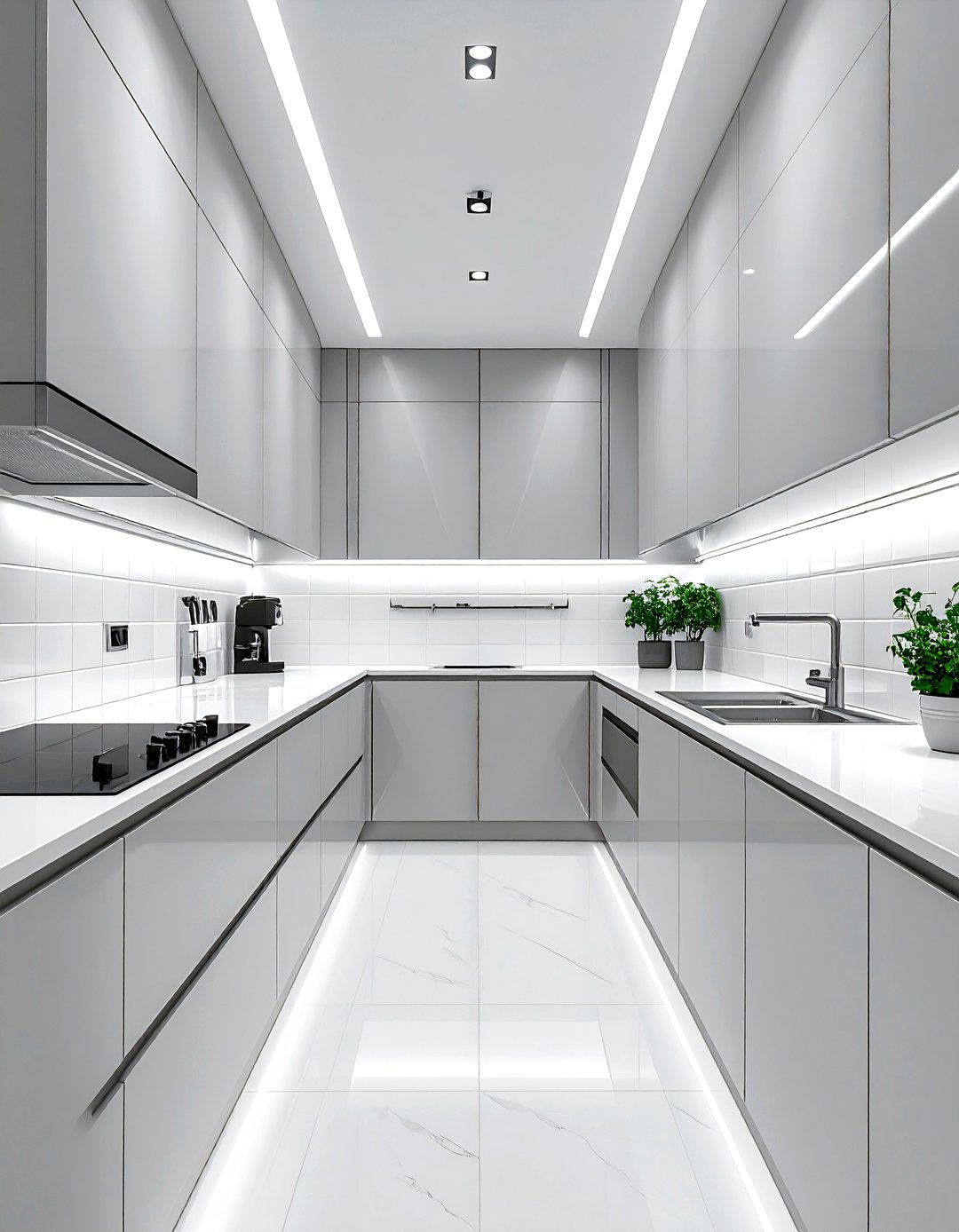 Narrow Scullery - 30 kitchen scullery ideas