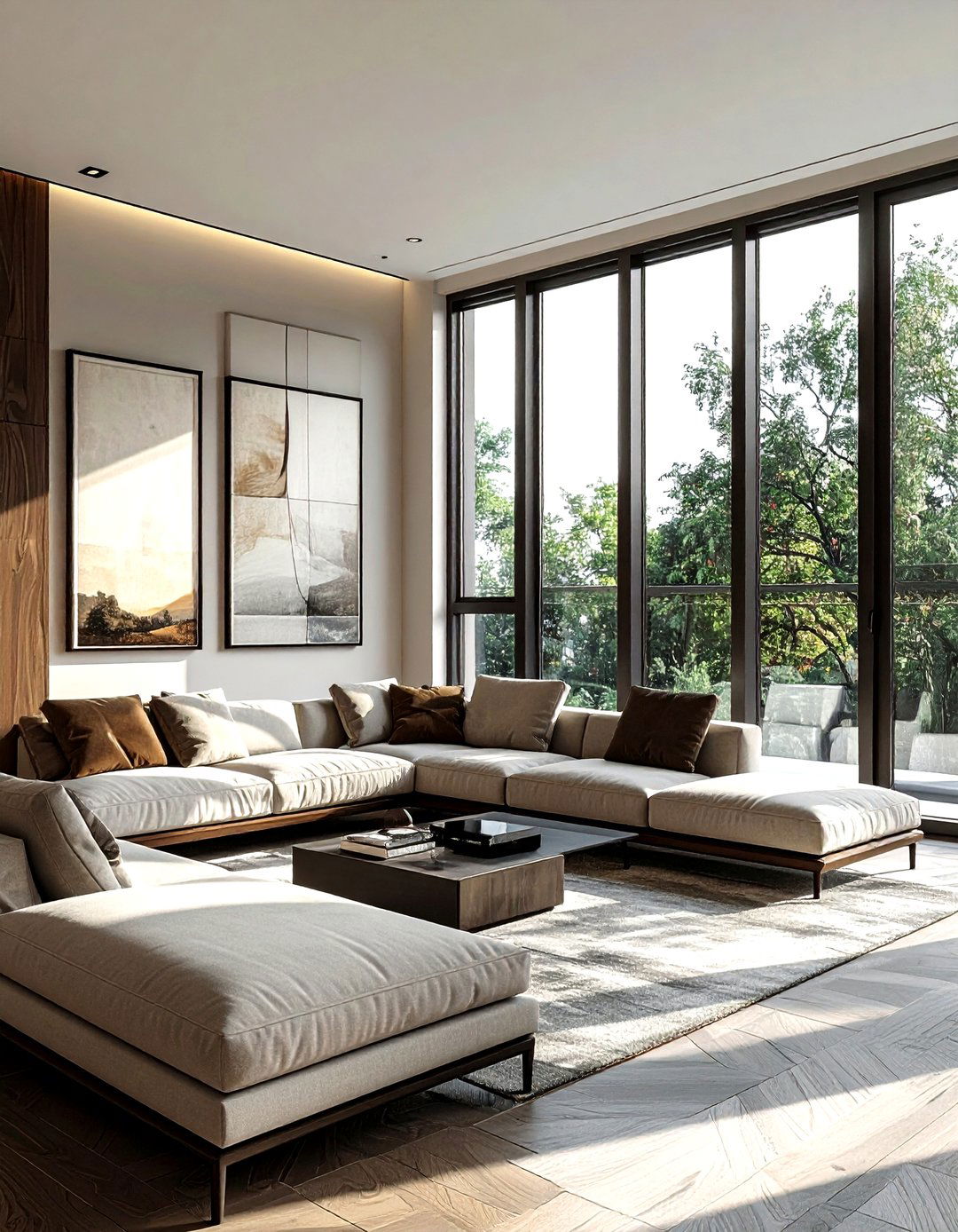 Narrow Window - 30 living room window ideas