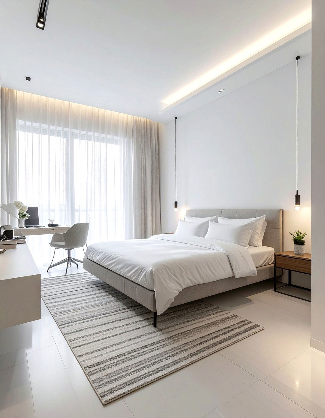 Narrow bedroom layout - 30 townhouse bedroom ideas