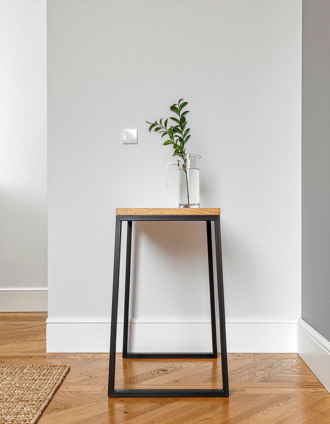 Narrow entryway table - 30 living room entry table ideas