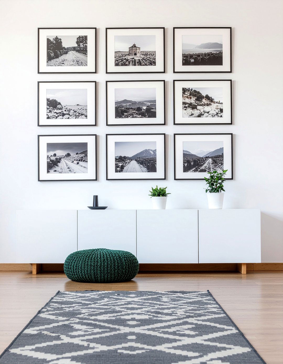 Narrow living room gallery display - 30 long living room ideas