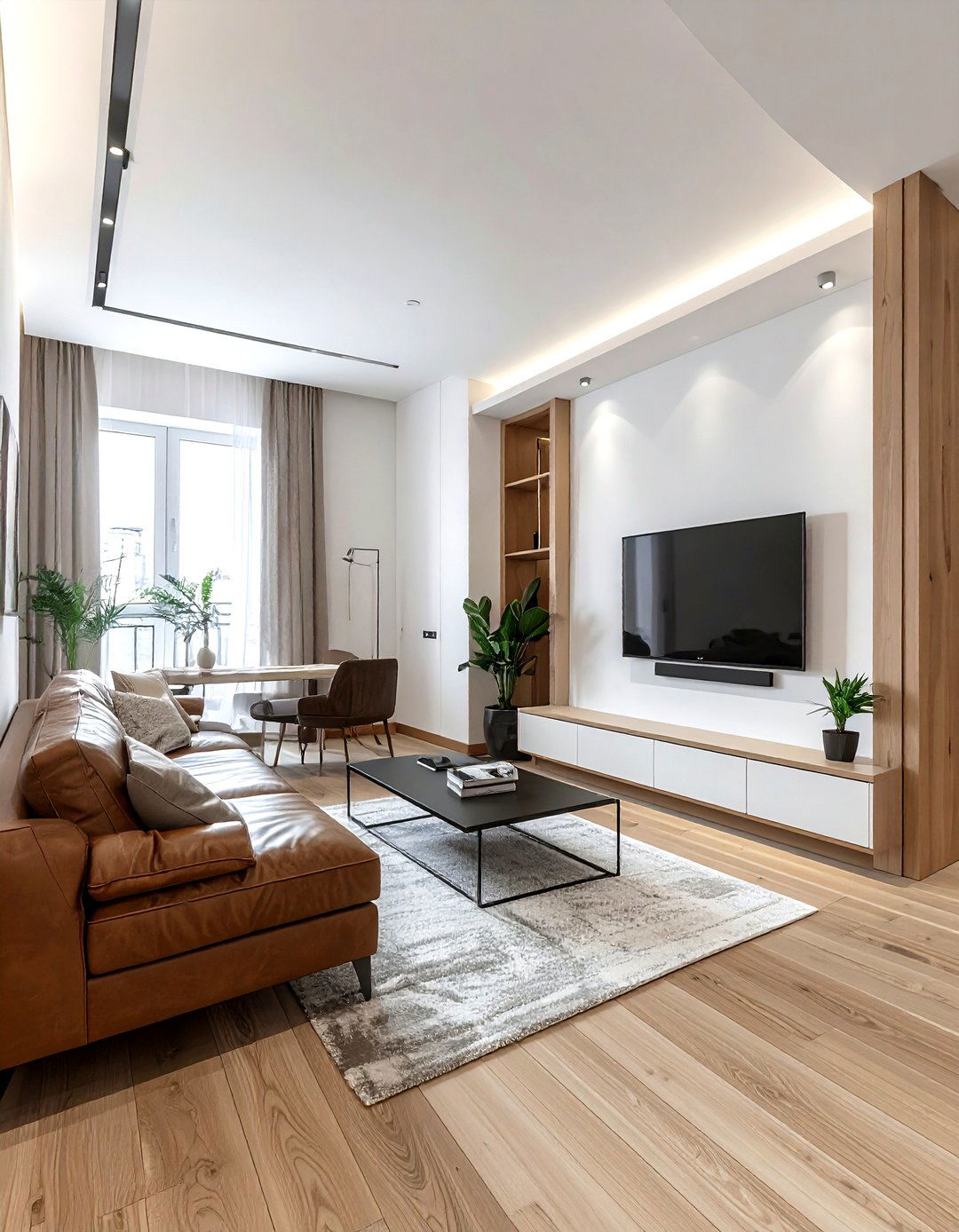 Narrow living room - 30 living room layout ideas