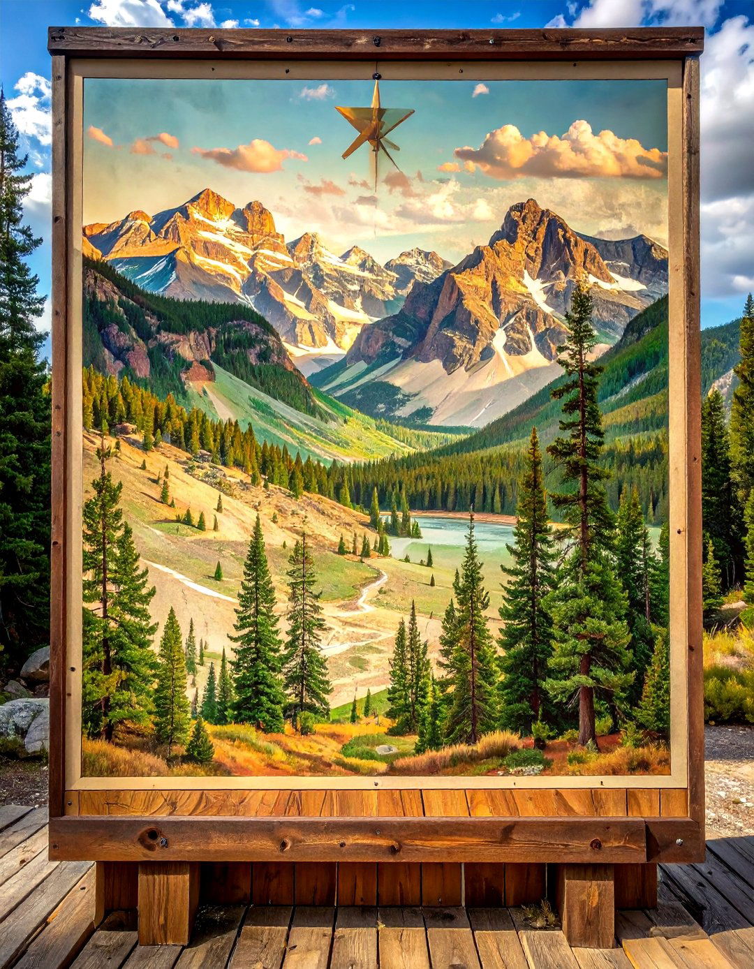 National Park Map Decor - 30 map decor ideas