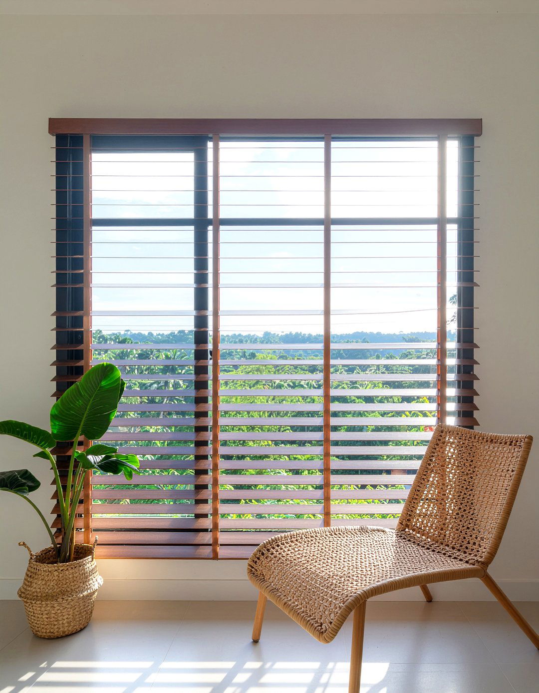 Natural Bamboo Venetian Blinds - 30 living room venetian blinds