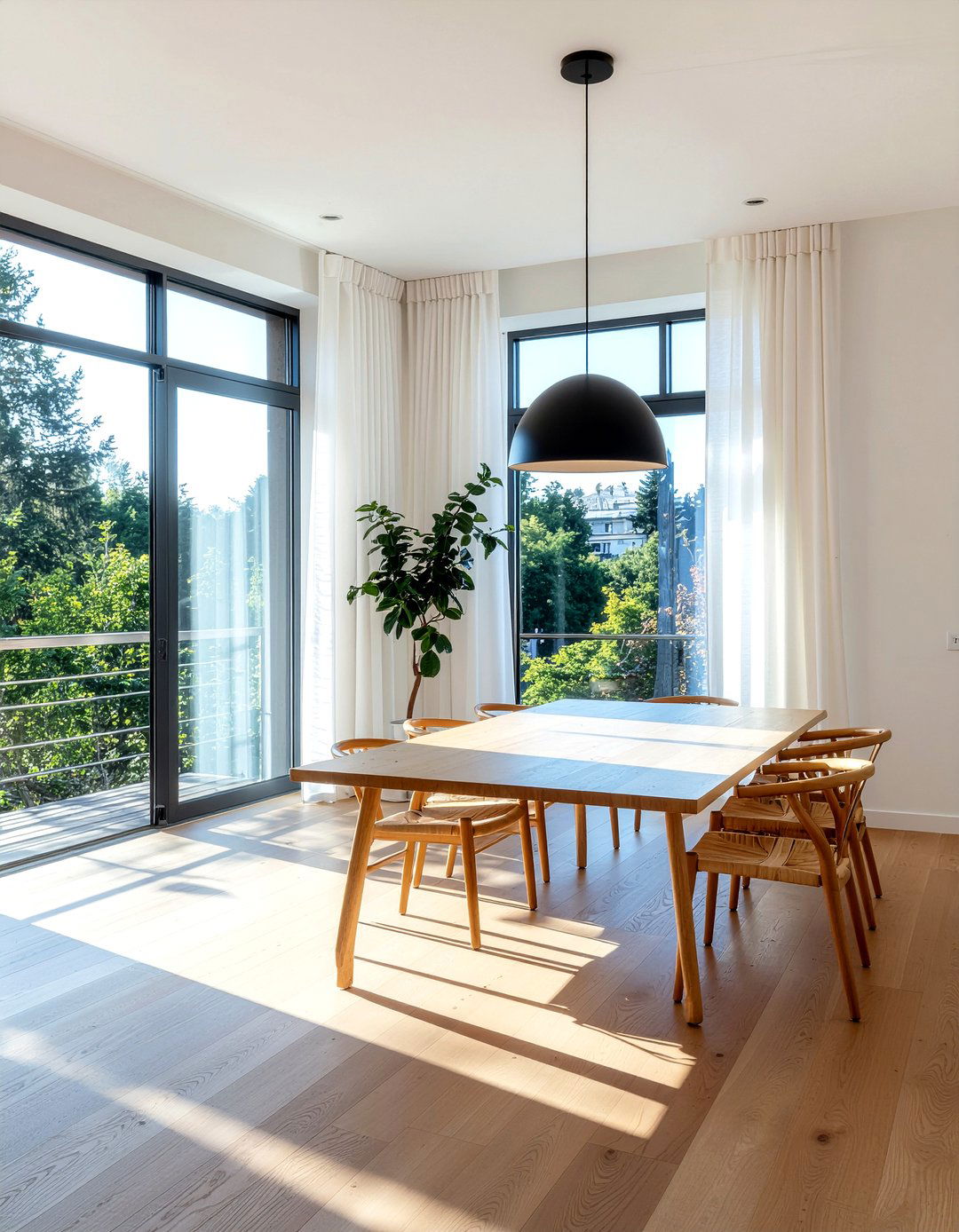 Natural Light Dining Room - 30 healthy dining room ideas