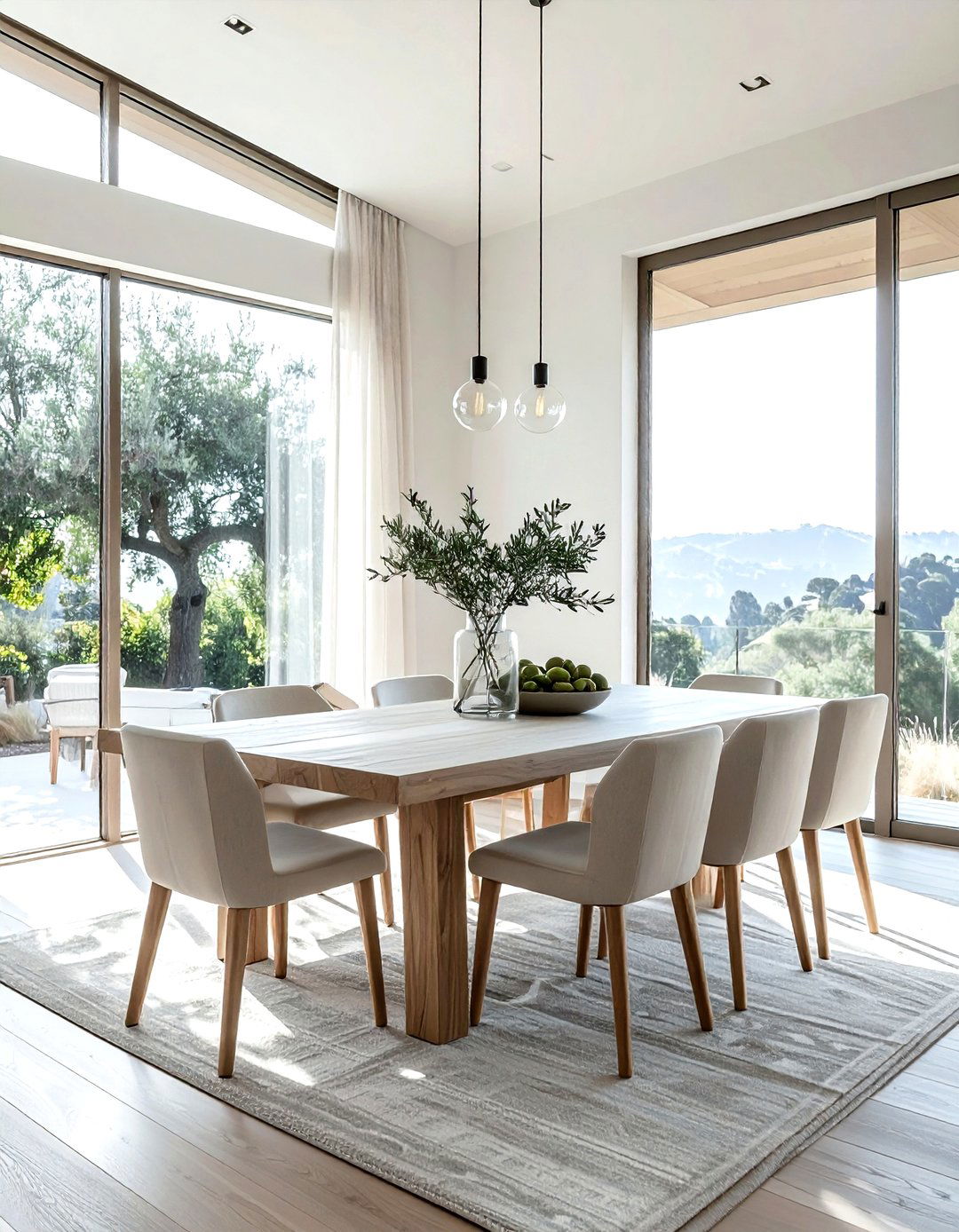Natural Light Dining Room - 30 Napa Valley dining room ideas