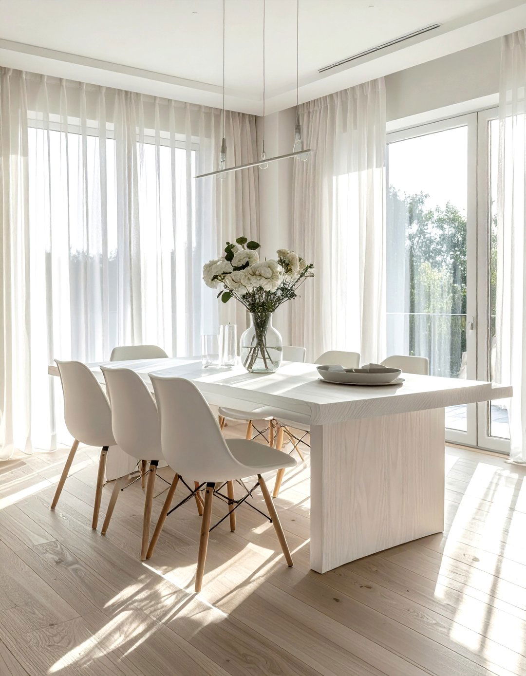 Natural Light Dining Room - 30 wellness dining room ideas