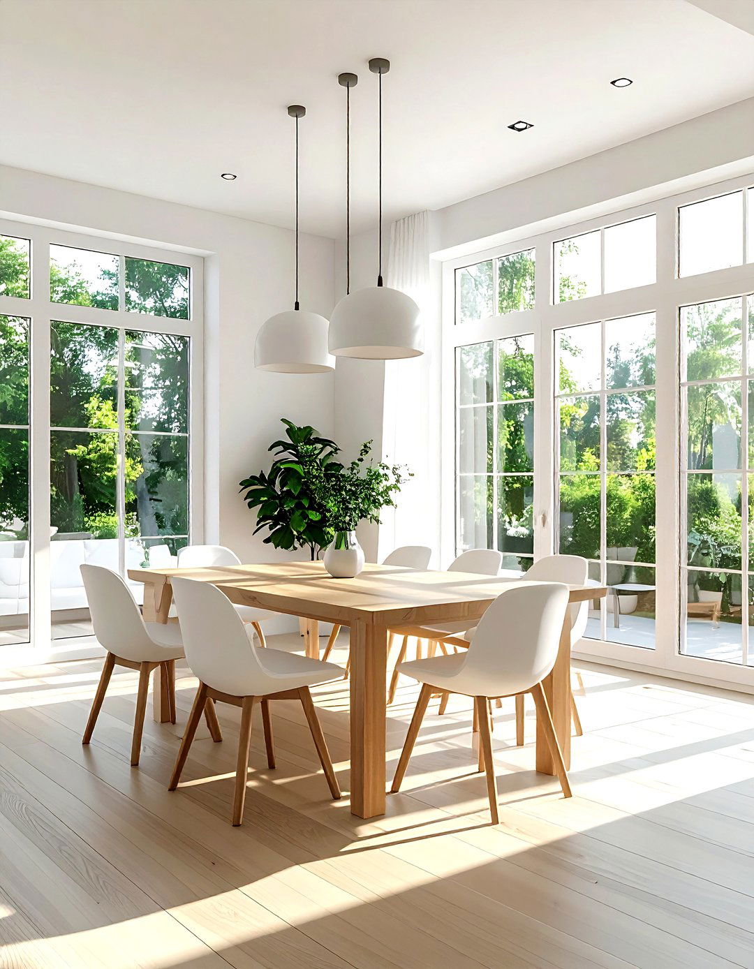 Natural Light Dining Room - 30 fearless dining room ideas