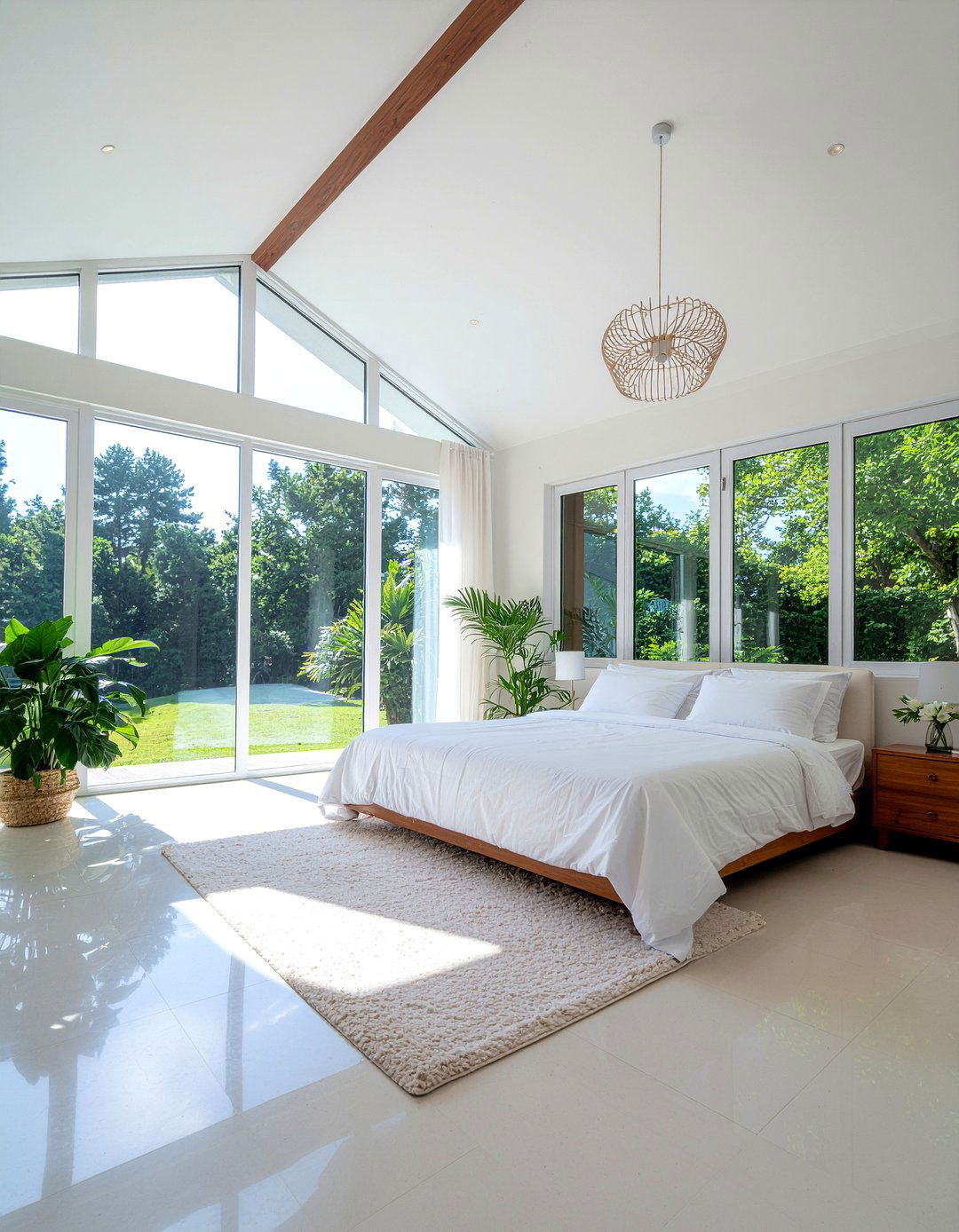 Natural Light Garden Bedroom - 30 garden themed bedroom ideas