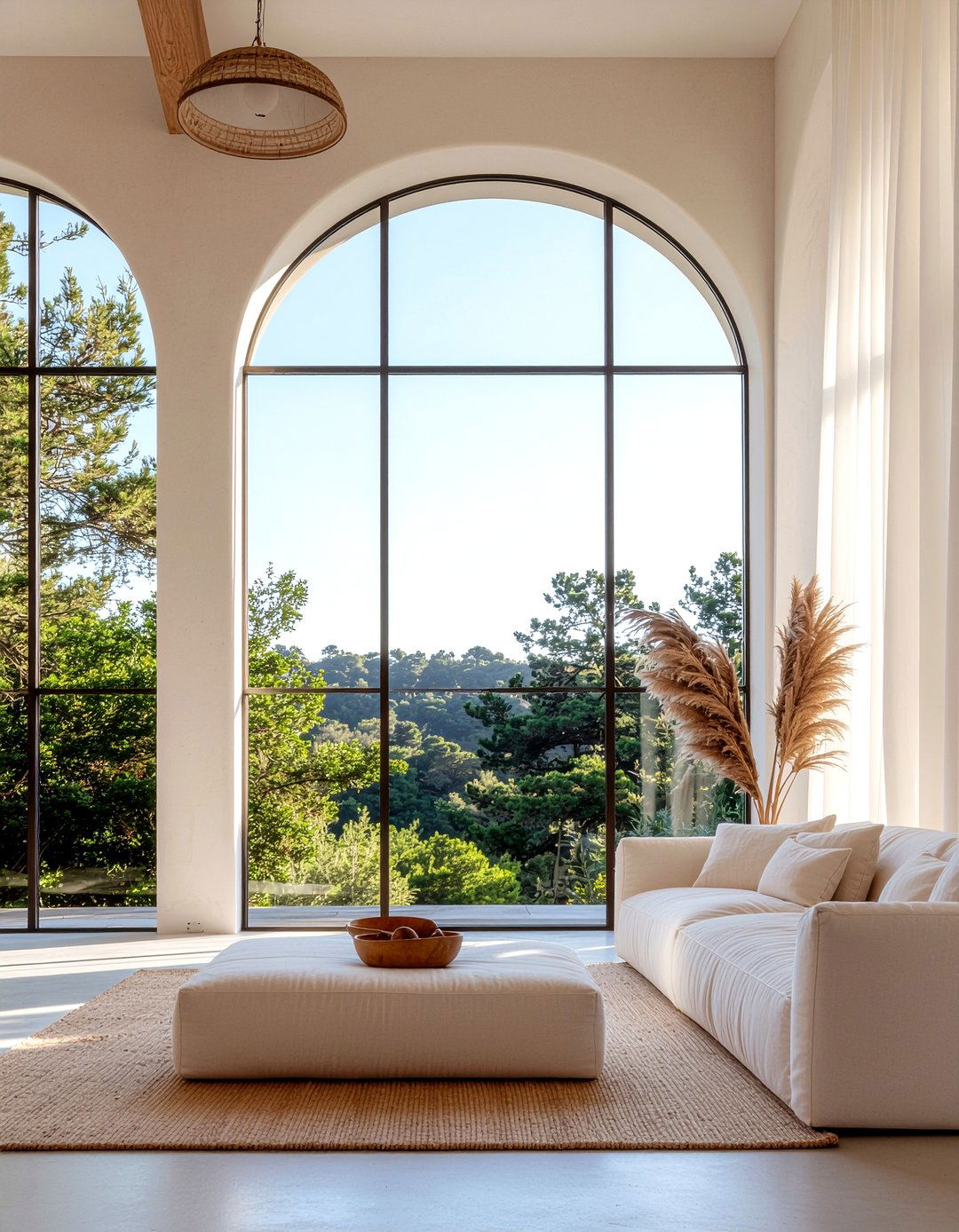 Natural Light Large Windows - 30 Tuscan living room ideas