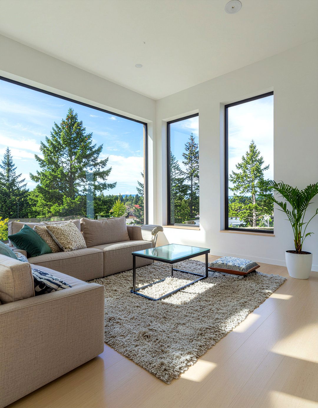 Natural Light Living Room - 30 warehouse living room ideas