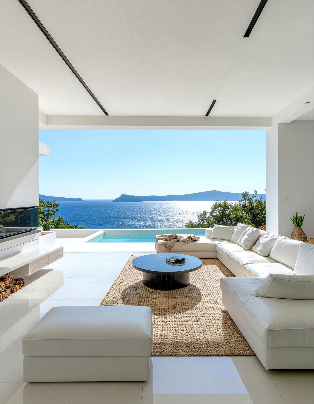 Natural Light Living Room - 30 Greek living room ideas